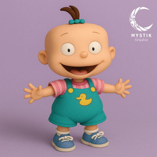 👾 Phil DeVille - Rugrats | Figura Coleccionable STL・Archivo STL para ...