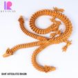 GIANT-ARTICULATED-DRAGON-9.jpg 3D file Giant Articulated Dragon with 3 Heads FLEXI WIGGLE PET Chunky DRAGON・3D printable model to download