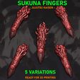 01.jpg Sukuna Fingers High Quality (5 Variation) - Jujutsu Kaisen