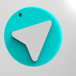 untitled.94.png STL file Telegram logo・3D print design to download, ibrahimmohamed