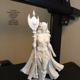 iris-115mm-fdm-test1.jpg Iris Statue STL – Greek Goddess 3D Printable Model + BLEND File