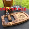 ASA.jpg WHISKEY CIGAR TRAY, CIGARETTE TRAY, CNC CUT 3D MODEL FILE FOR CNC ROUTER ENGRAVER, PLATE CARVING MACHINE, RELIEF, SERVING TRAY ARTCAM, ASPIRE, VCARVE, CUTT3D
