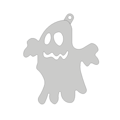 ghost1.png Бесплатный STL файл Ghost ornament・3D-печатный дизайн для скачивания