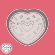 11-1.jpg Valentine's day cookie cutters - #26 - heart (donut) (style 11)