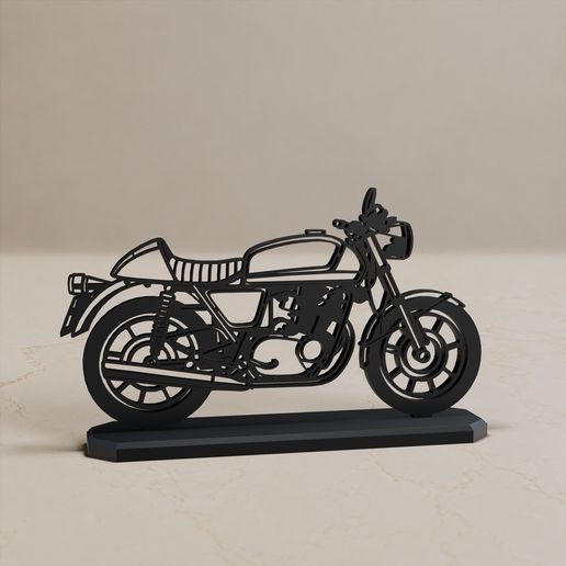 LAVERDA 750 SF MODELL STAND DECOR