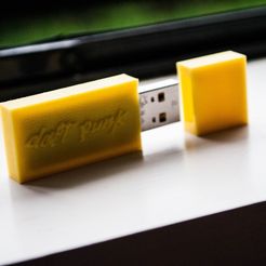 114_display_large.jpg Free STL file Daft Punk USB enclosure・3D printer model to download
