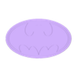 bat plat.STL Batman, Luminescent Logo