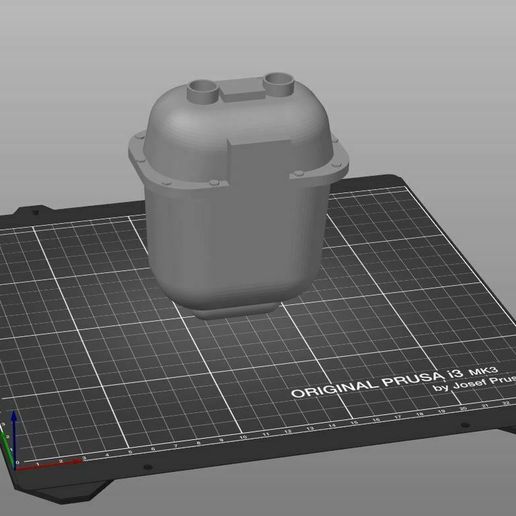 Natural Gas Meter - 3D model önizlemesi