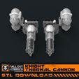 PY EIGHT ICNIGH hie, =) Chaotic Warmachine Thermal Cannon STL File Download
