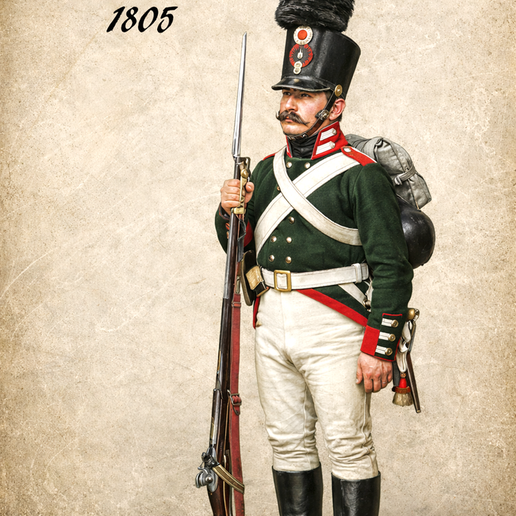 Empire soldier no. 32: Heavy line infantry Russia 1805