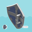 HYL-Image-04-min.png Hylian Shield STL File for 3D printing | Legend of Zelda Inspired