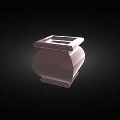 Без-названия-5-render-4.png Fichier STL Urne sans fond・Modèle à télécharger et à imprimer en 3D