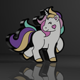 1.png Archivo 3D Lámpara de unicornio・Design para impresora 3D para descargar