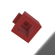 003.png LEGO Brick 1X1 with 1 Knob on one Side