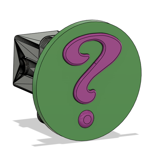 The Riddler Hitch Cover