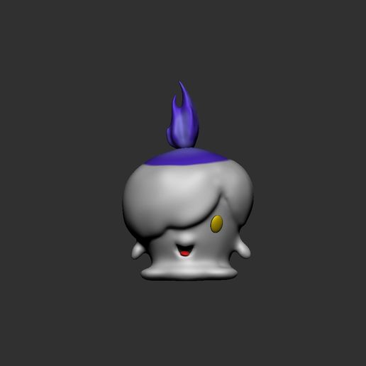 Free STL file pokemon litwick free・3D print design to download・Cults