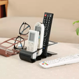 2.png Remote control and phone holder