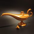 IMG_20211123_175130.jpg STL file Aladdin's Genie Magic Lamp・3D printing design to download