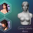 01.jpg Camila Cabello Bust 3D print model