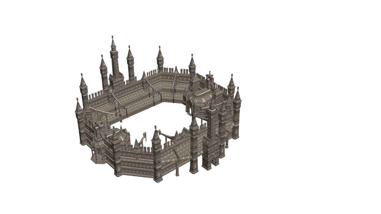 rome.png STL file Rome colosseum remake・3D print design to download, KiaraM