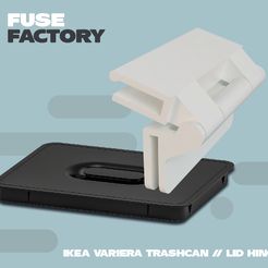fusefactory_thingiverse_instagram_hinge-01.jpg Archivo STL gratis Bisagra de la tapa del cubo de basura de IKEA VARIERA・Plan para descargar y imprimir en 3D