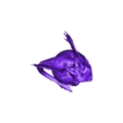 1.stl Schädel und Drache