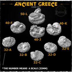 Ba ee CORE Sol ANCIENT GREECE BASE TOPPERS