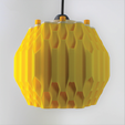 6-YW-Front.png STL file Hexagon Overload Shade (2 sizes available)・3D printable model to download
