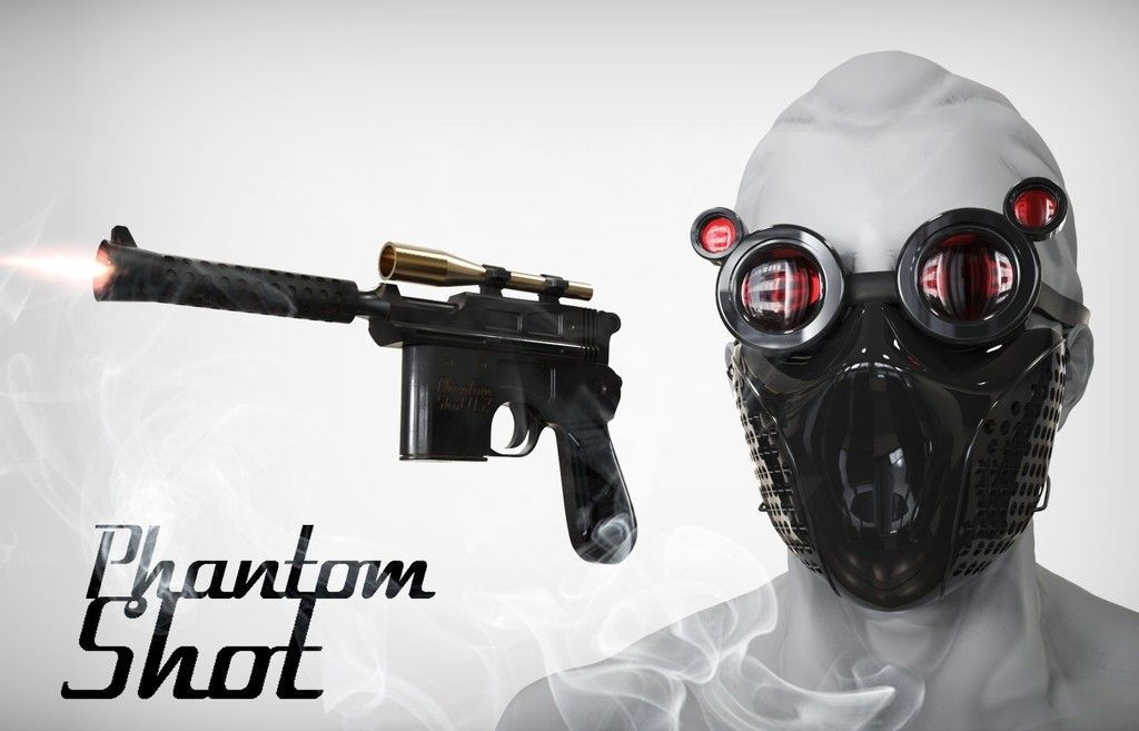 Download free STL file Phantom Shot • 3D printing model ・ Cults