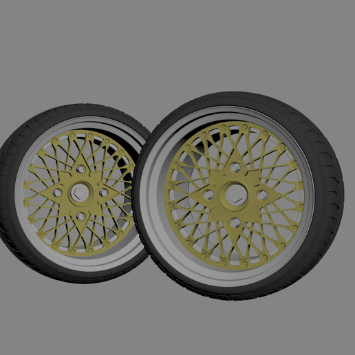 3D file SSR Formula Mesh Wheel 🛞 ・3D printer design to download・Cults