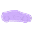 Auto HW_e.stl Auto hot wheels cookie cutter