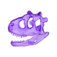 Dinosaure 01 Crâne Carnotaurus.obj Carnotaurus skull