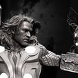 101522-Wicked-Thor-Bust-04.jpg Wicked Thor Bust (Avengers Diorama): Tested and ready for 3d printing