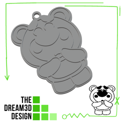 THE DREAM3D DESIGN STL file LOTSO KEYCHAIN・Design to download and 3D print, THEDREAM3DDESIGN