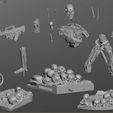 S-70.jpg Terminator T-800 Endoskeleton Salvation Diorama T2 Improved Version