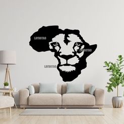 1-1.jpg LION AFRICA ANIMAL DECO