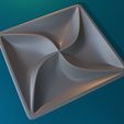 bandicam-2023-10-30-23-18-24-539.jpg 3D Models STL FILE .Serving plate-6. For CNC Router Engraver.