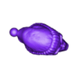 skull1234.stl Weihnachts-Schädel