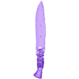 SOTR LaraCroft Knife Part 1 ..stl SOTR Lara Croft Knife