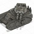 Lupercal.jpg Бесплатный STL файл Сверхтяжелый танк "Луперкаль・Модель 3D-принтера для скачивания