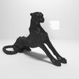 7.jpg Modern Design Cheetah Statues For 3D Printing