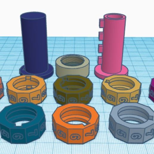 Kryptex Geocache 3D model