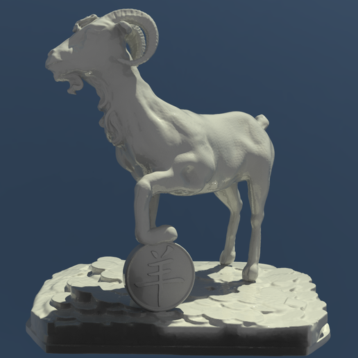 Goat 3D model