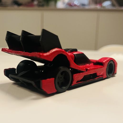 FERRARI 499P WORKING ENGINE + AERODYNAMICS 3D model