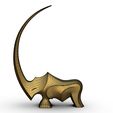 9.jpg Rhino sculpture
