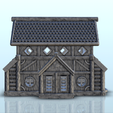 9.png House with canopy and roof window (6) - Warhammer Age of Sigmar Alkemy Lord of the Rings War of the Rose Warcrow Saga