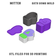 Mitten-01-bath-bomb-mold-3D-model-1.png Mitten bath bomb mold