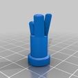 hand_X2.png Free STL file Single Motor Steerable Pin Walker Toy Robot・3D printing model to download
