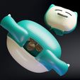 3_SCB_Cover_3_.jpg Snorlax Piggy Bank Low-Poly