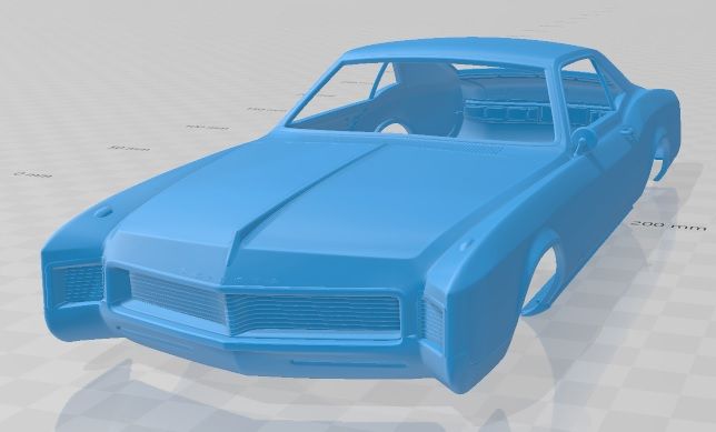 Buick-Riviera-1966-1.jpg Download file Buick Riviera 1966 Printable Body Car • Model to 3D print, hora80